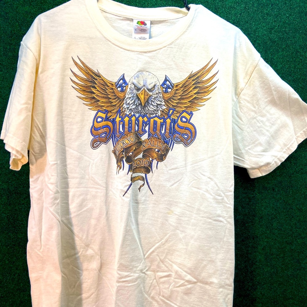 Official sturgis motorcycle t shirt 2010